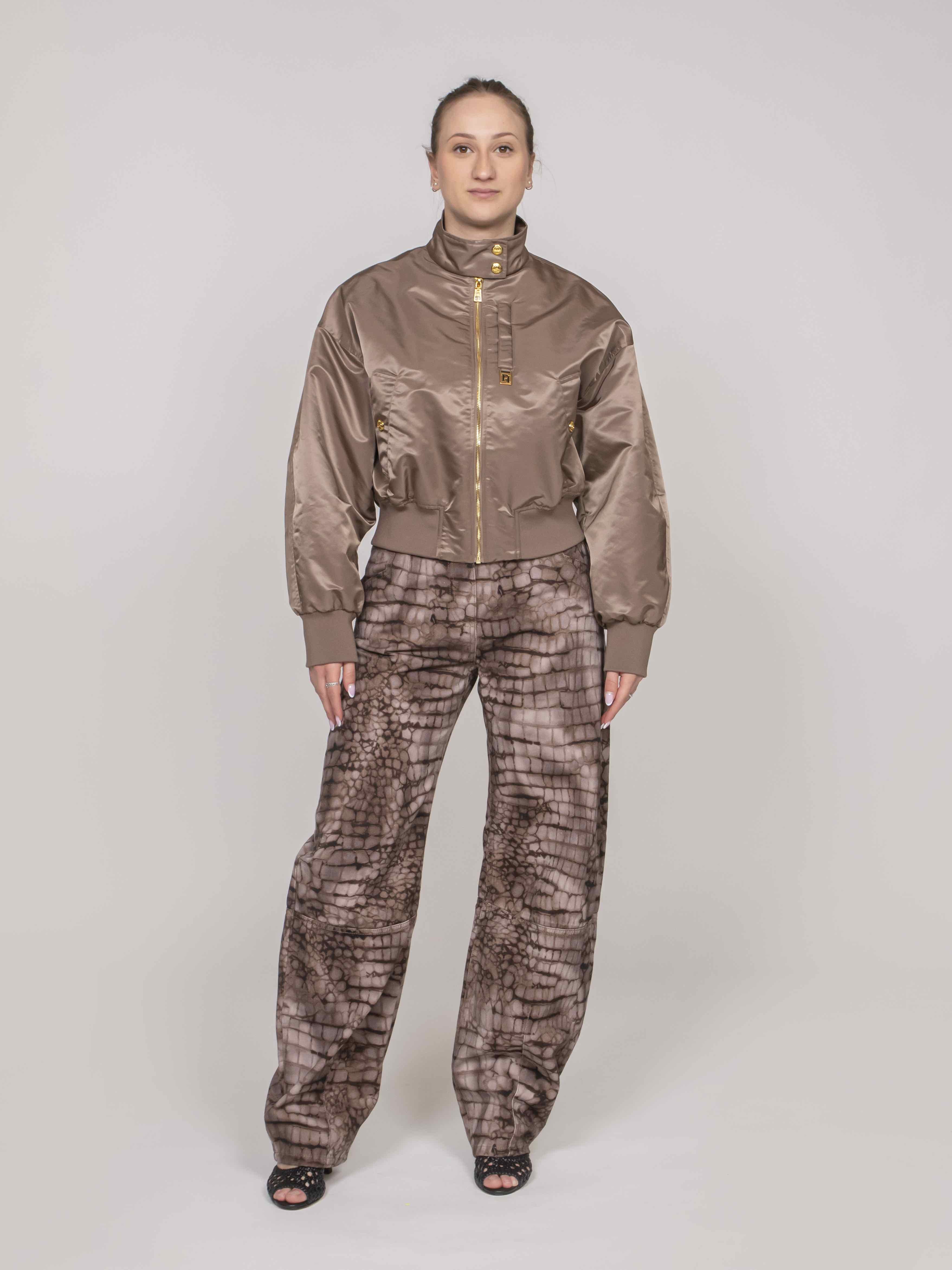 Elisabetta Franchi Giubbotto 229 ARGILLA