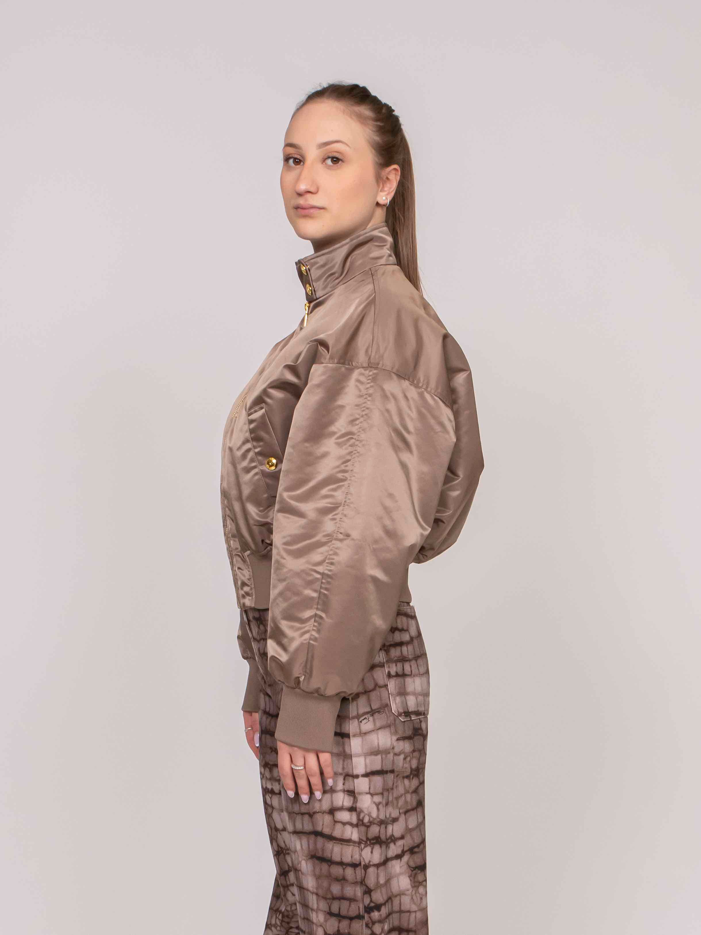 Elisabetta Franchi Giubbotto 229 ARGILLA