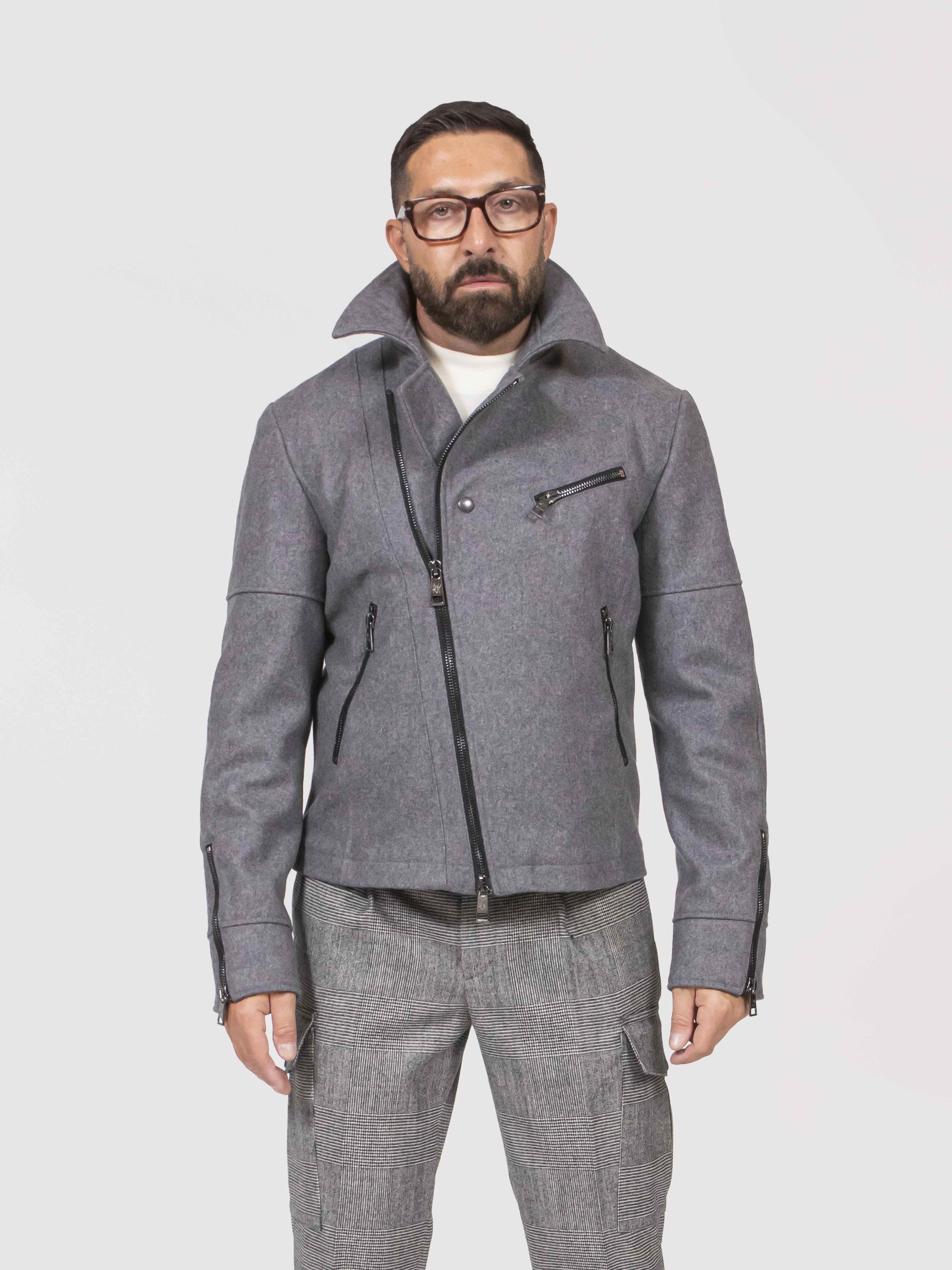 Messagerie Giubbotto Kensington 0089 GRIGIO