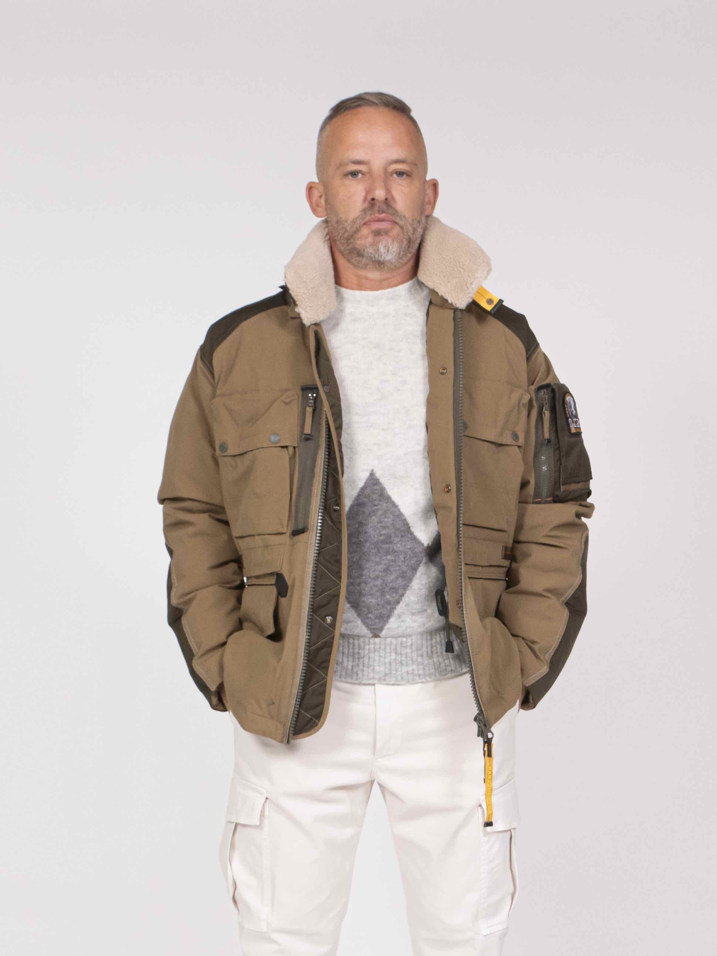 Pjs Parajumpers Giubbotto Sword B038 EARTH-DEEP MOSS