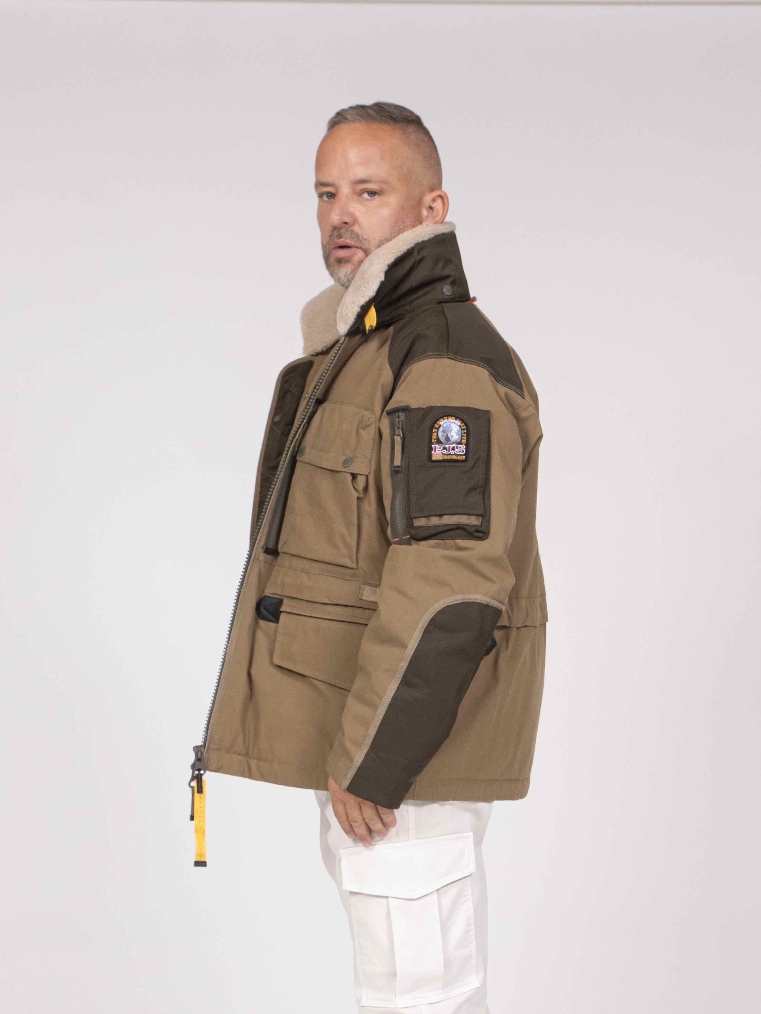 Pjs Parajumpers Giubbotto Sword B038 EARTH-DEEP MOSS