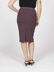 Elisabetta Franchi Gonna EA4 MERLOT