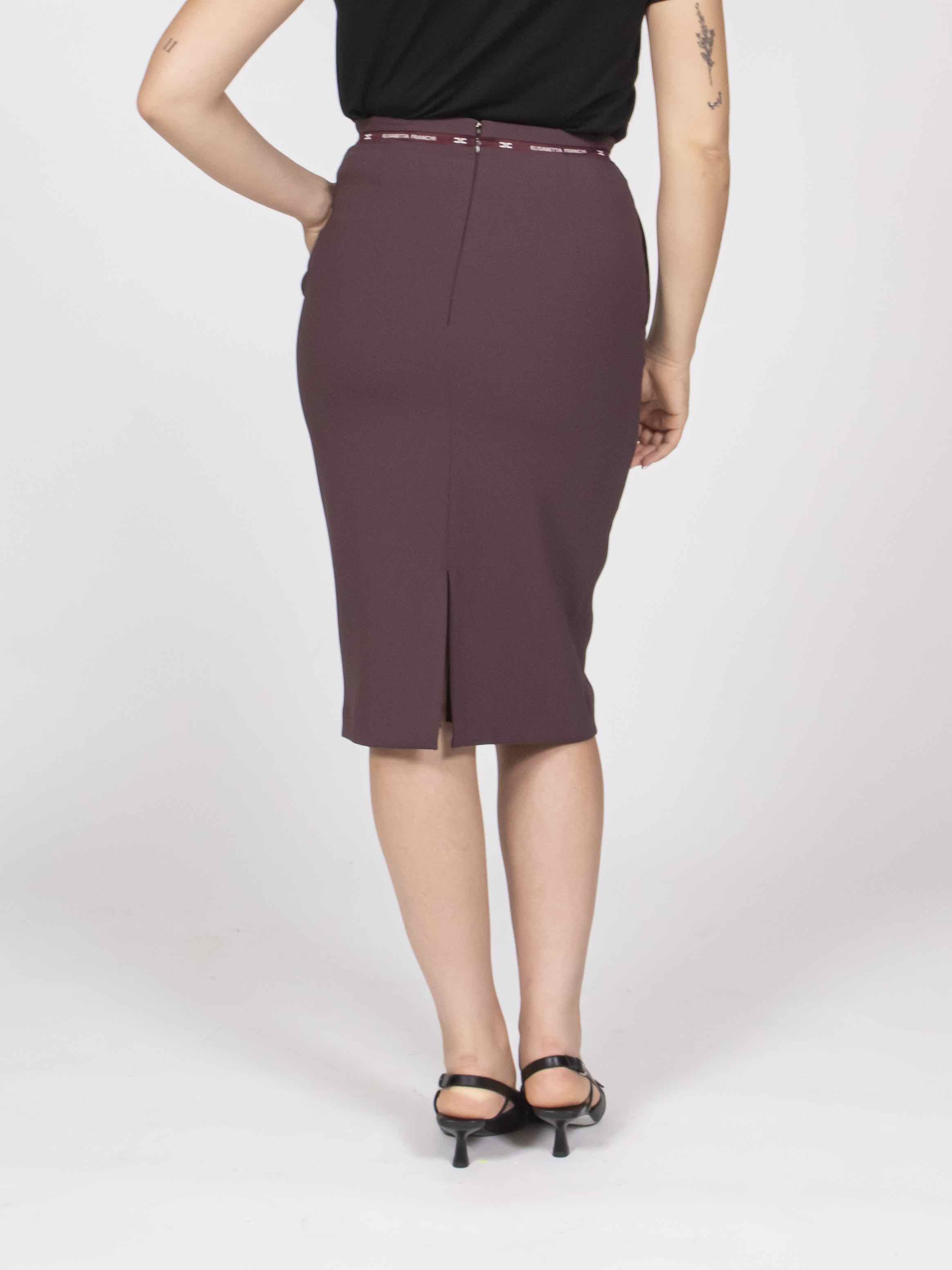Elisabetta Franchi Gonna EA4 MERLOT