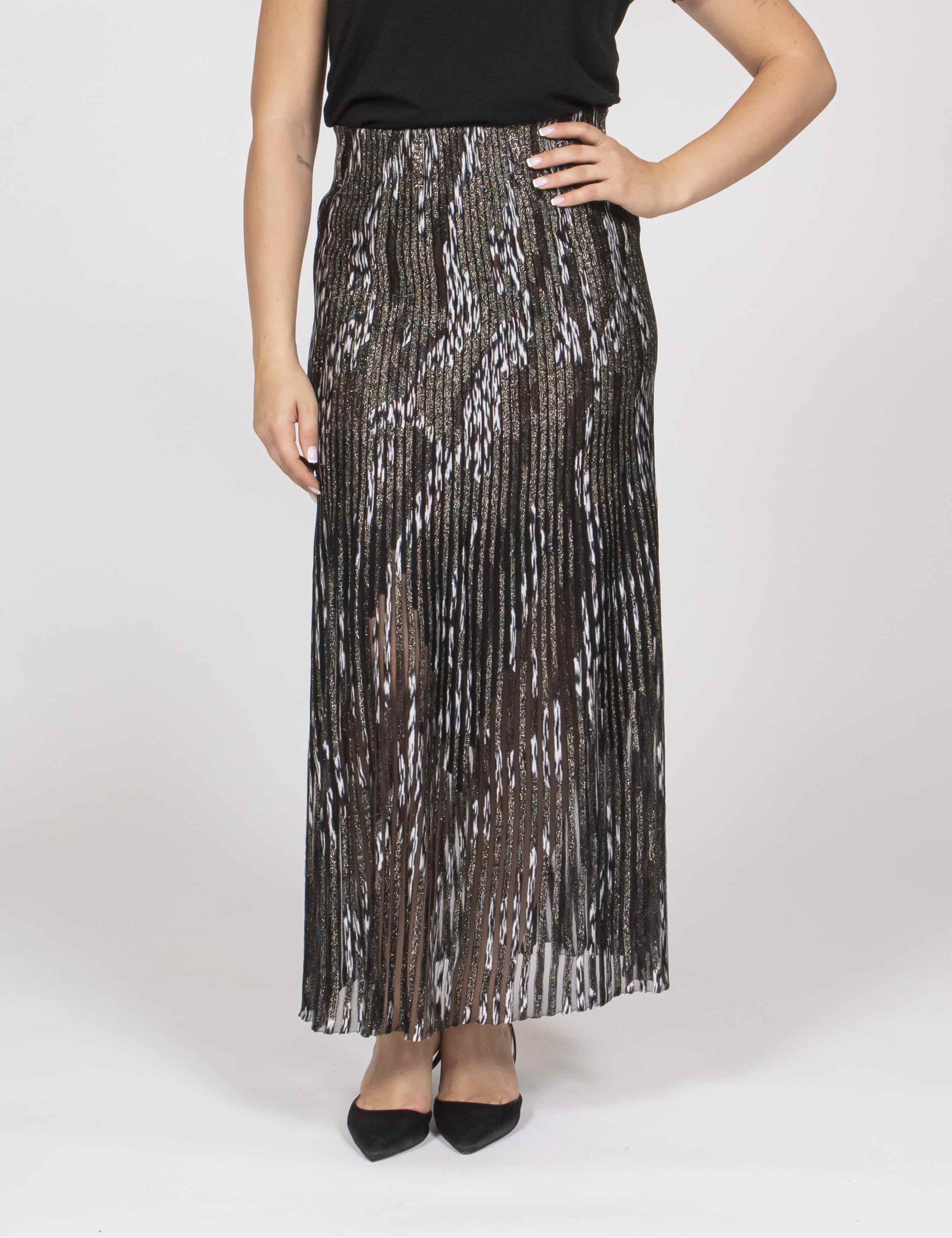 Missoni Gonna Long SM9T2 BASE BROWN WHT