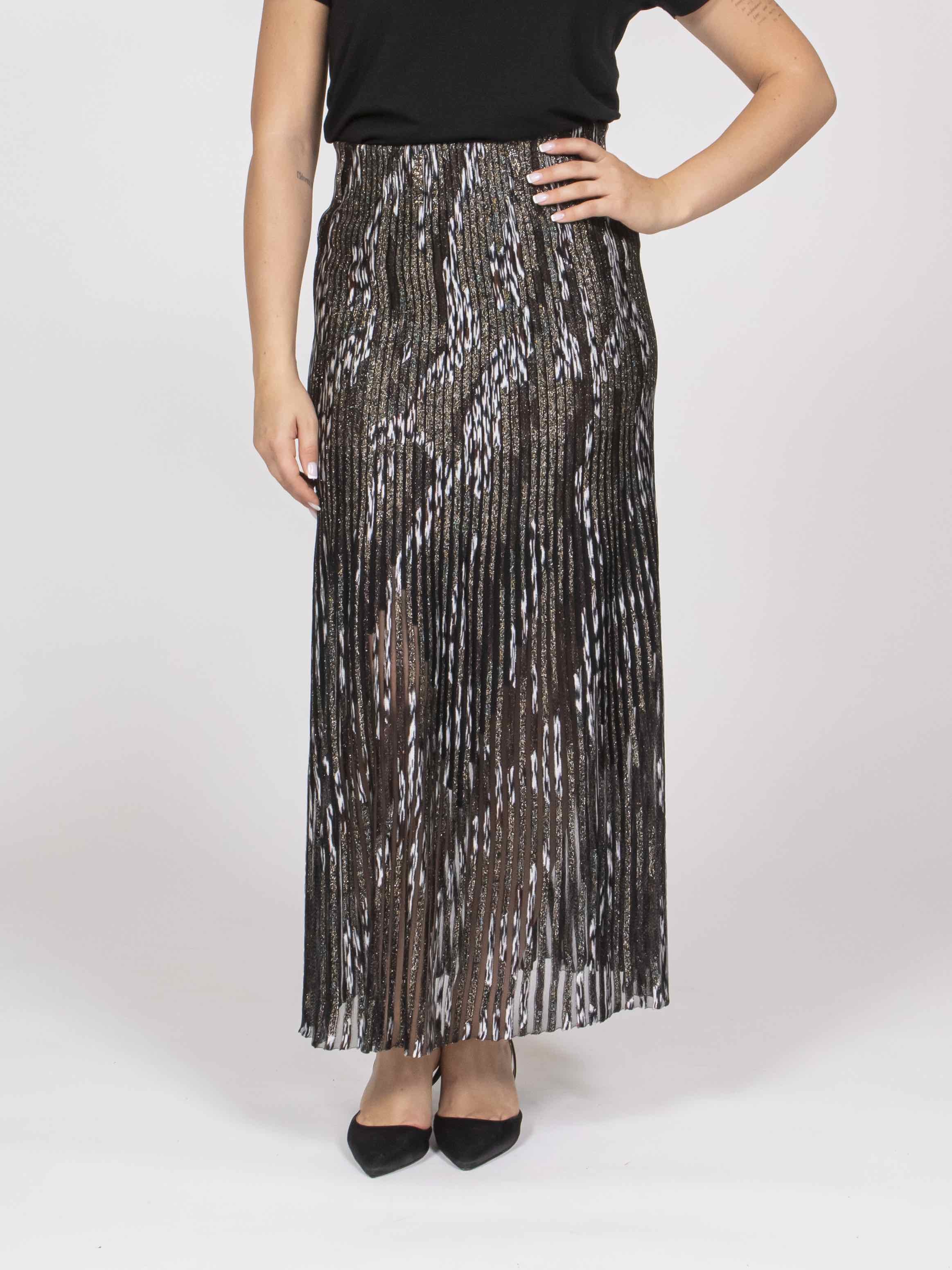 Missoni Gonna Long SM9T2 BASE BROWN WHT