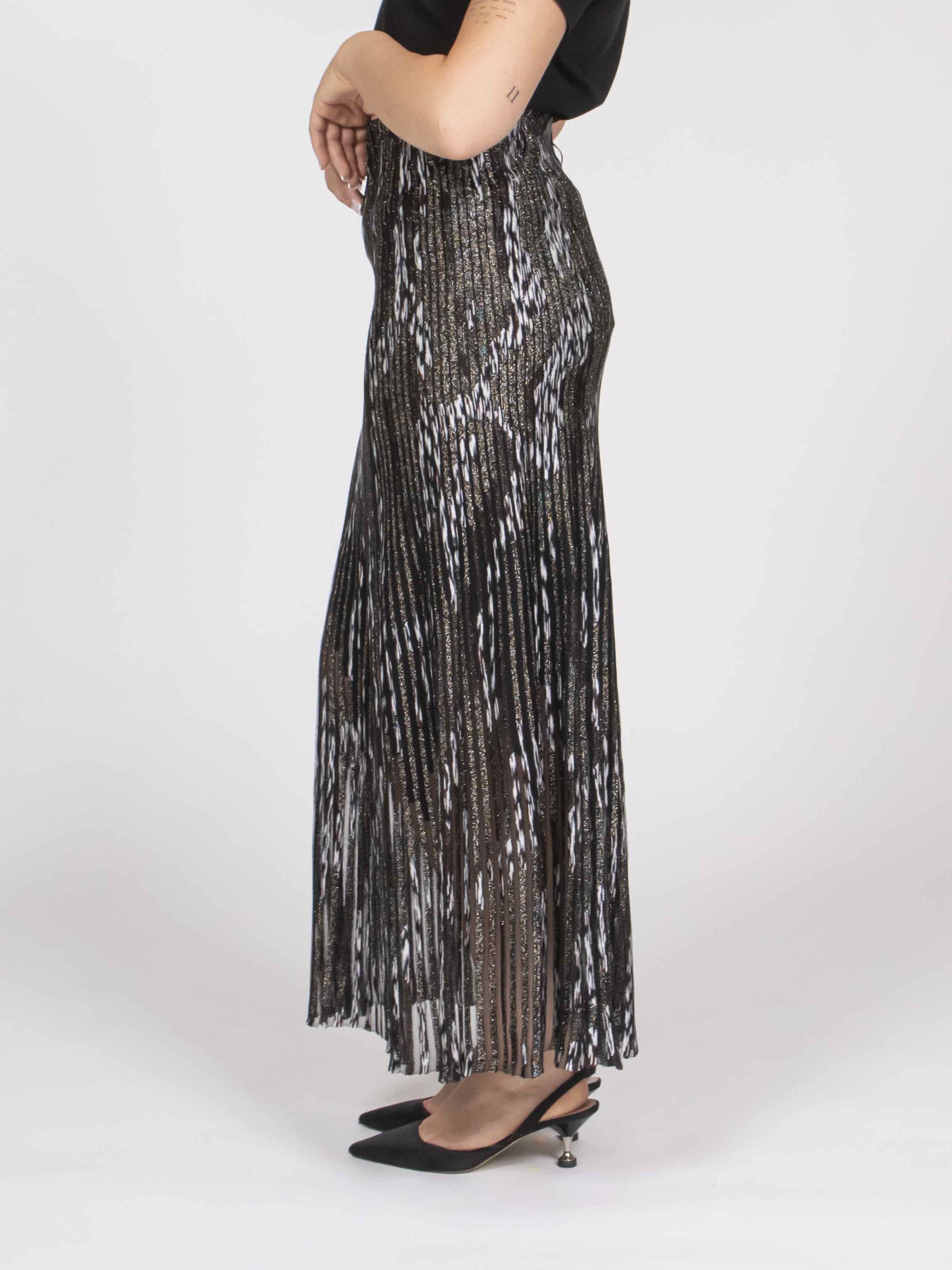 Missoni Gonna Long SM9T2 BASE BROWN WHT