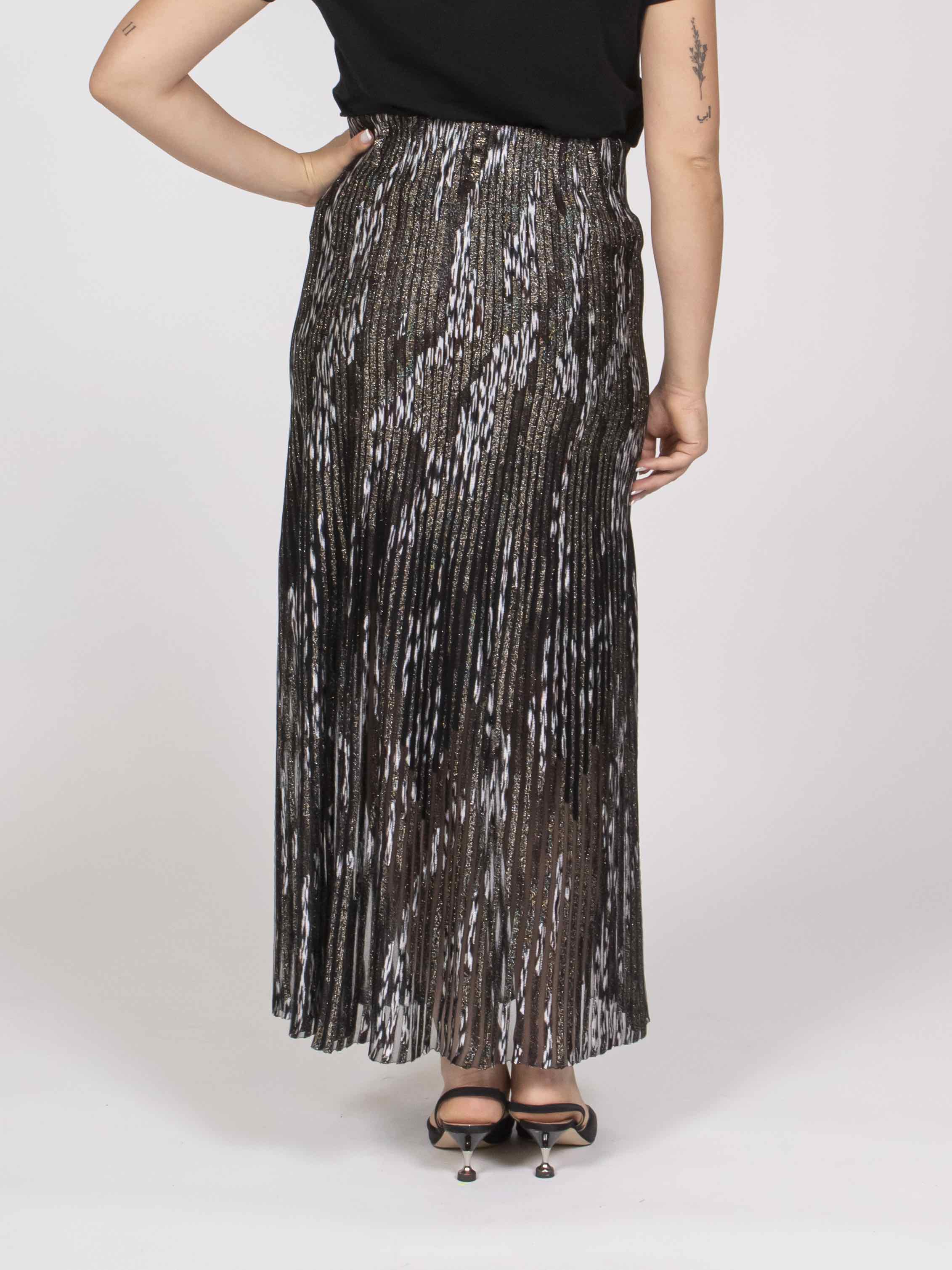 Missoni Gonna Long SM9T2 BASE BROWN WHT