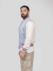 Dsquared2 Kaban Monogram 9621 WHITE/DENIM