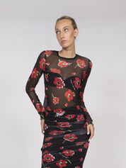 Moschino Jeans Maglia 1555 FANTASIA FIORI