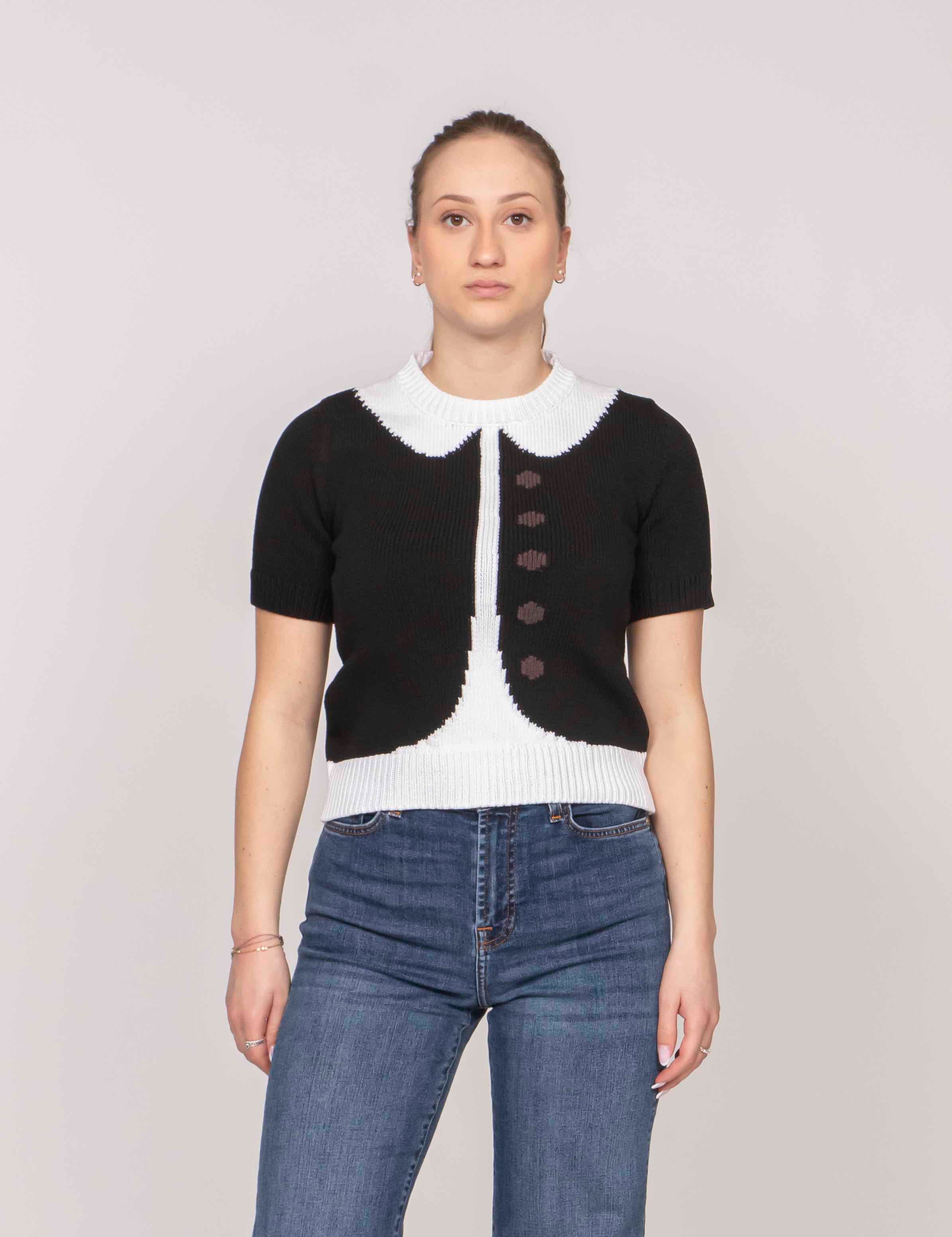 Moschino Maglia 1555 FANTASIA NERO