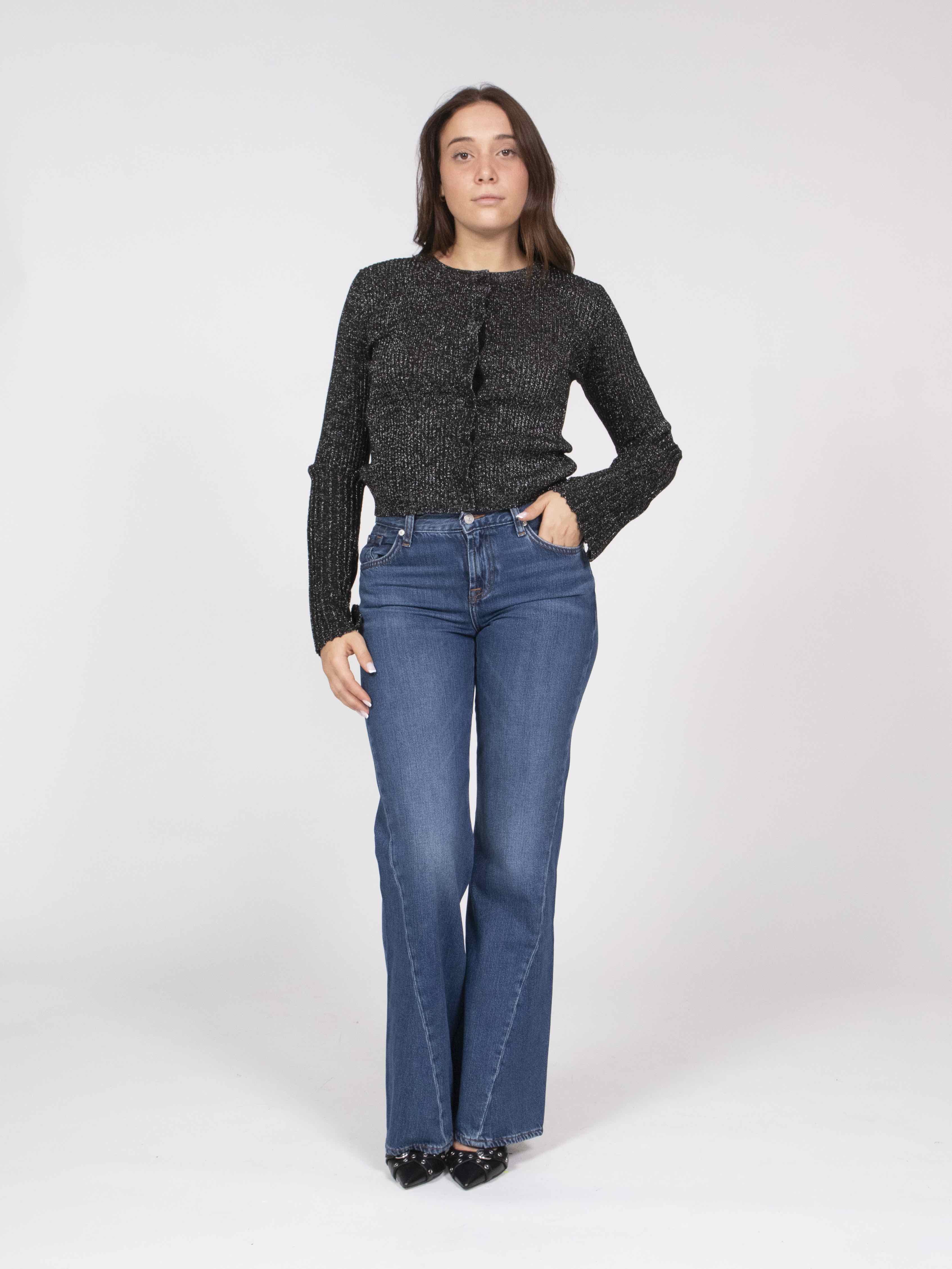 Moschino Jeans Maglia 1555 FANTASIA NERO