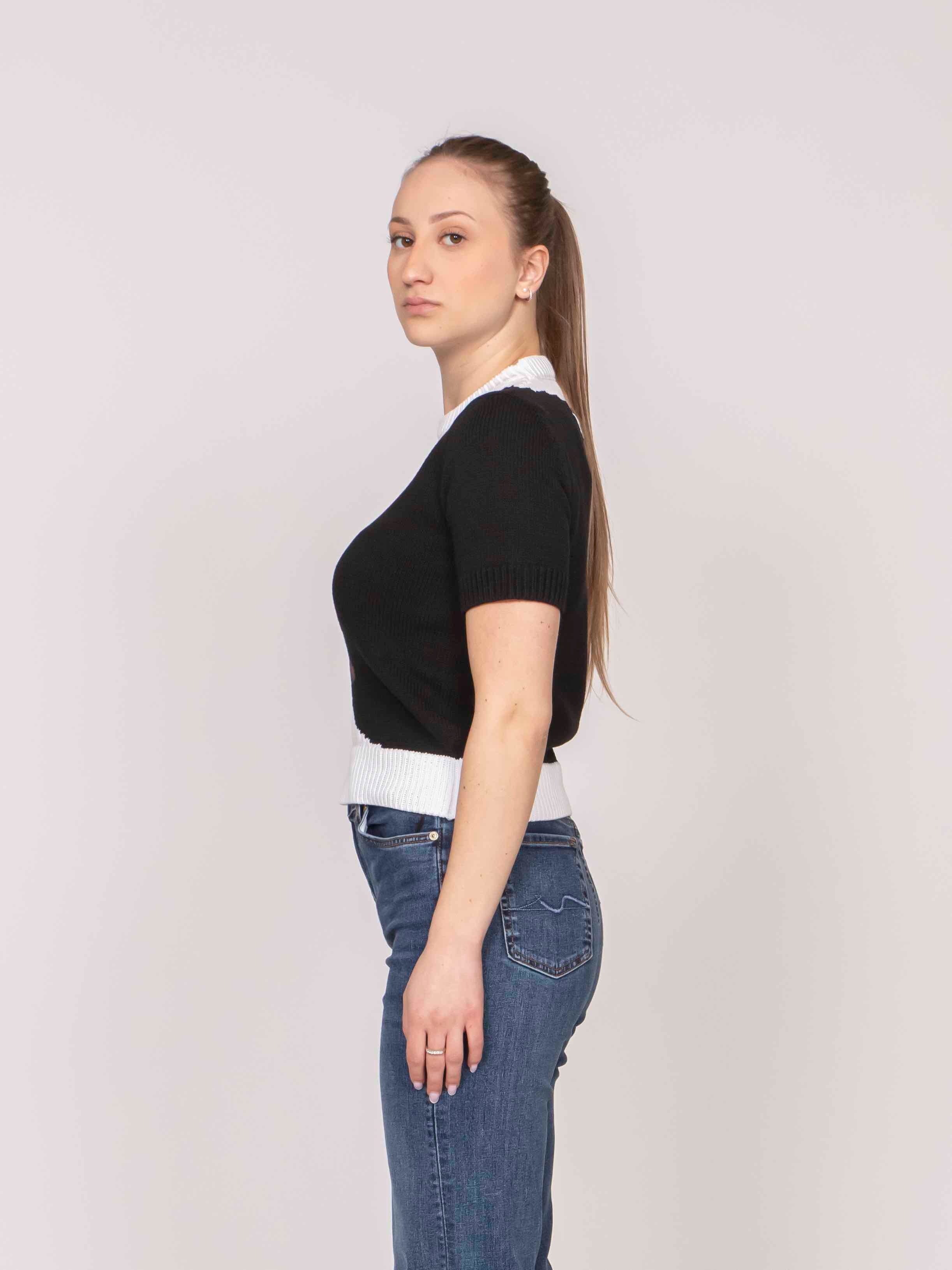 Moschino Maglia 1555 FANTASIA NERO