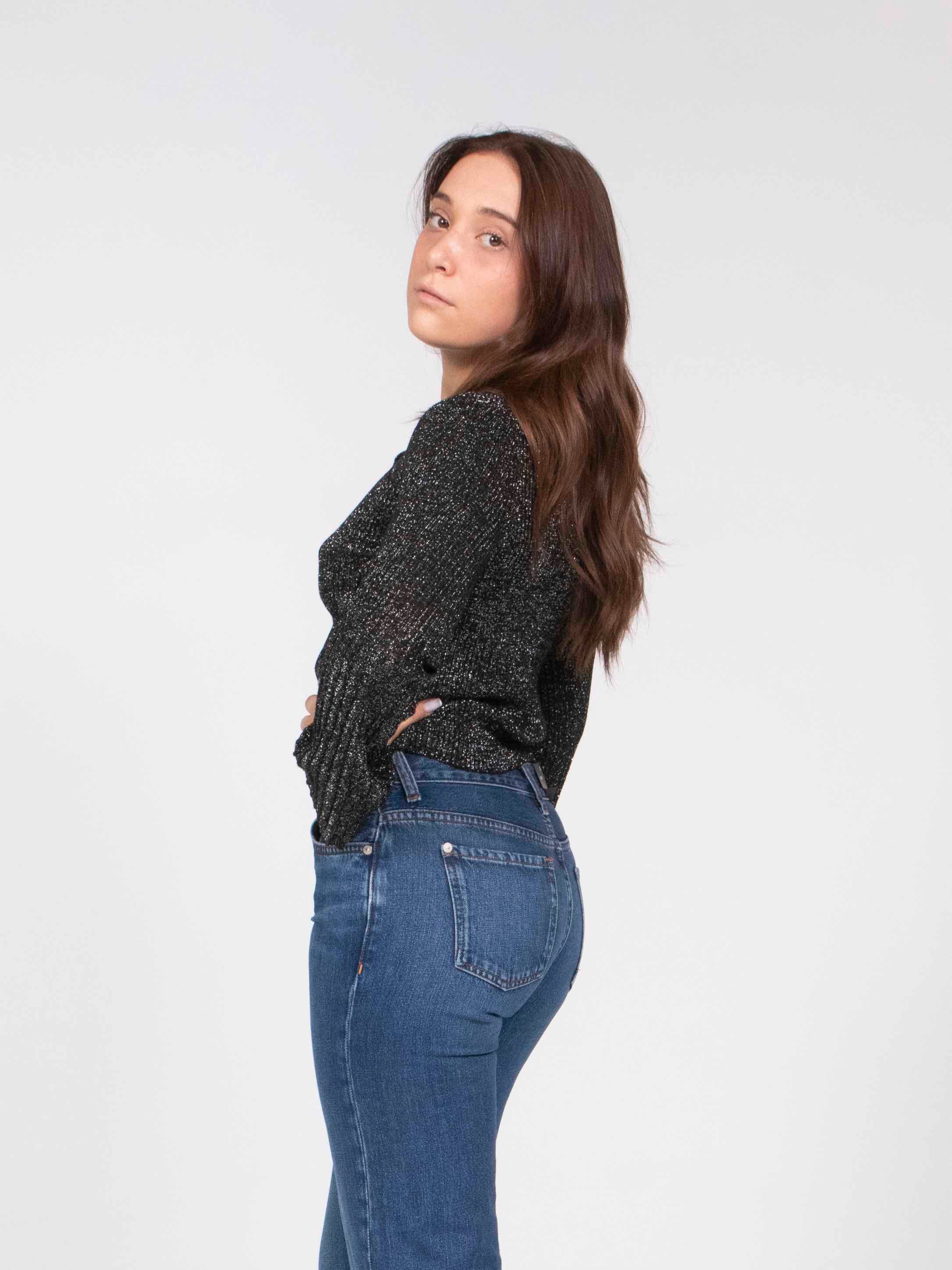 Moschino Jeans Maglia 1555 FANTASIA NERO