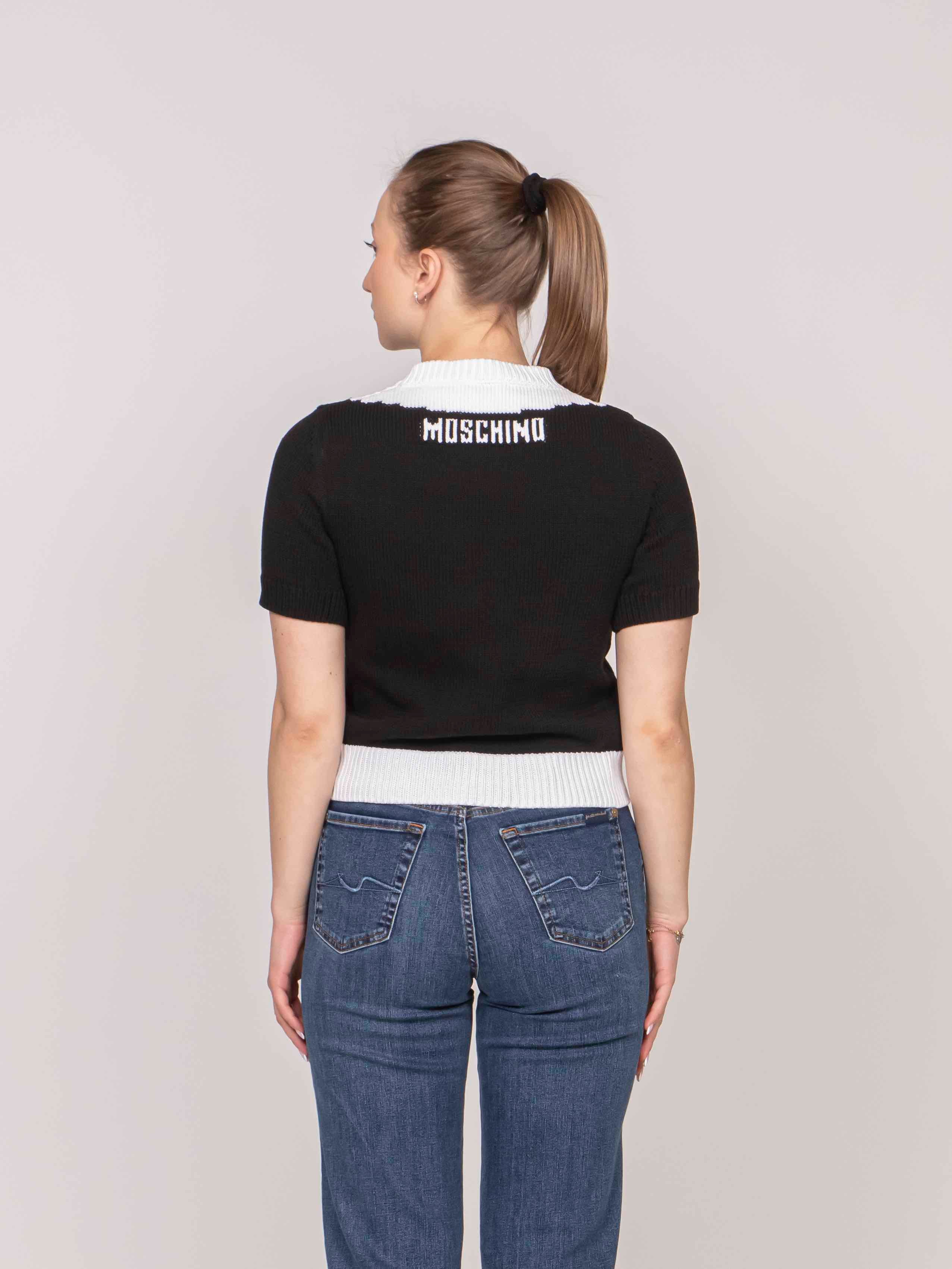 Moschino Maglia 1555 FANTASIA NERO