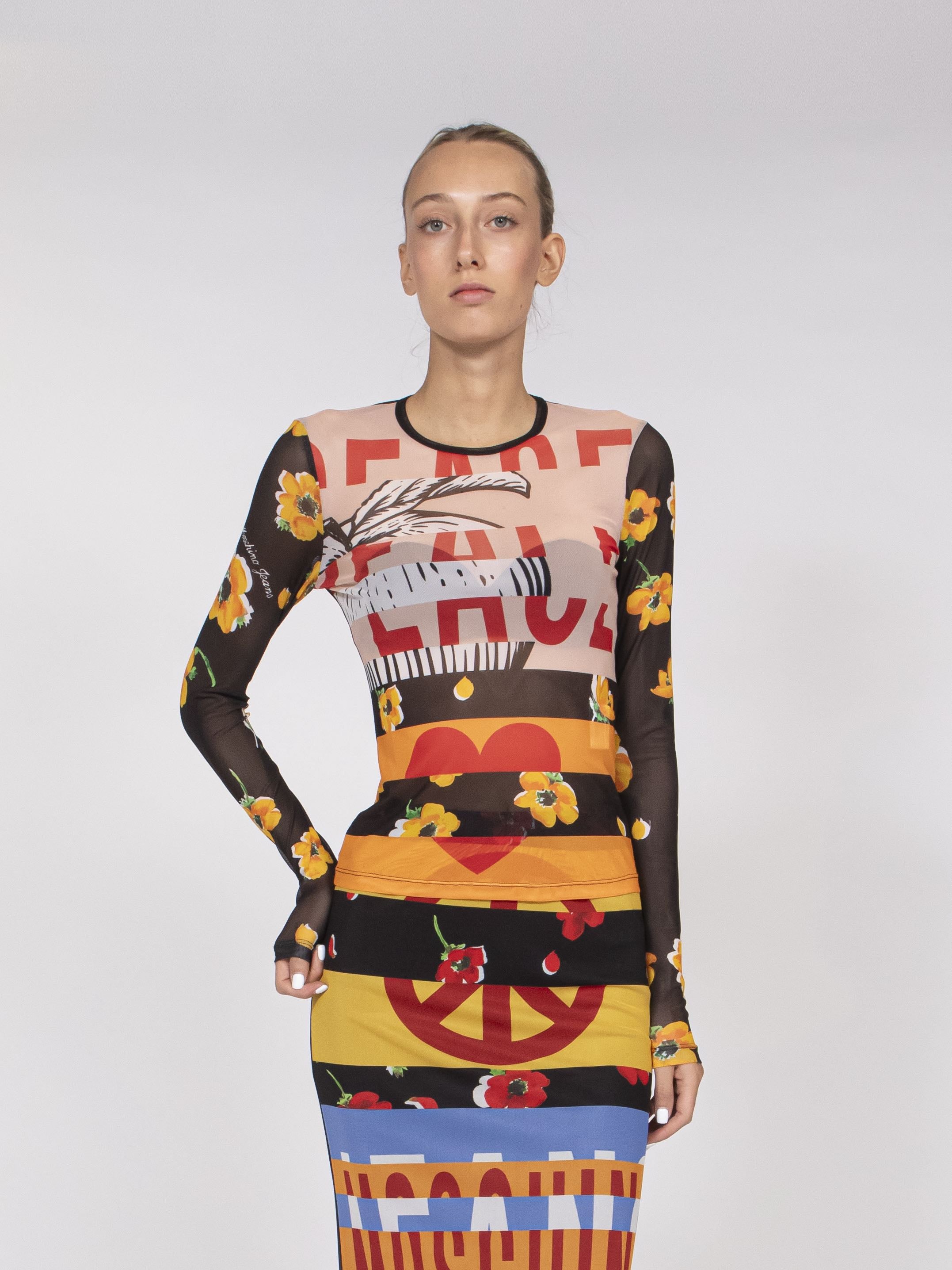 Moschino Jeans Maglia 1888 FANTASIA