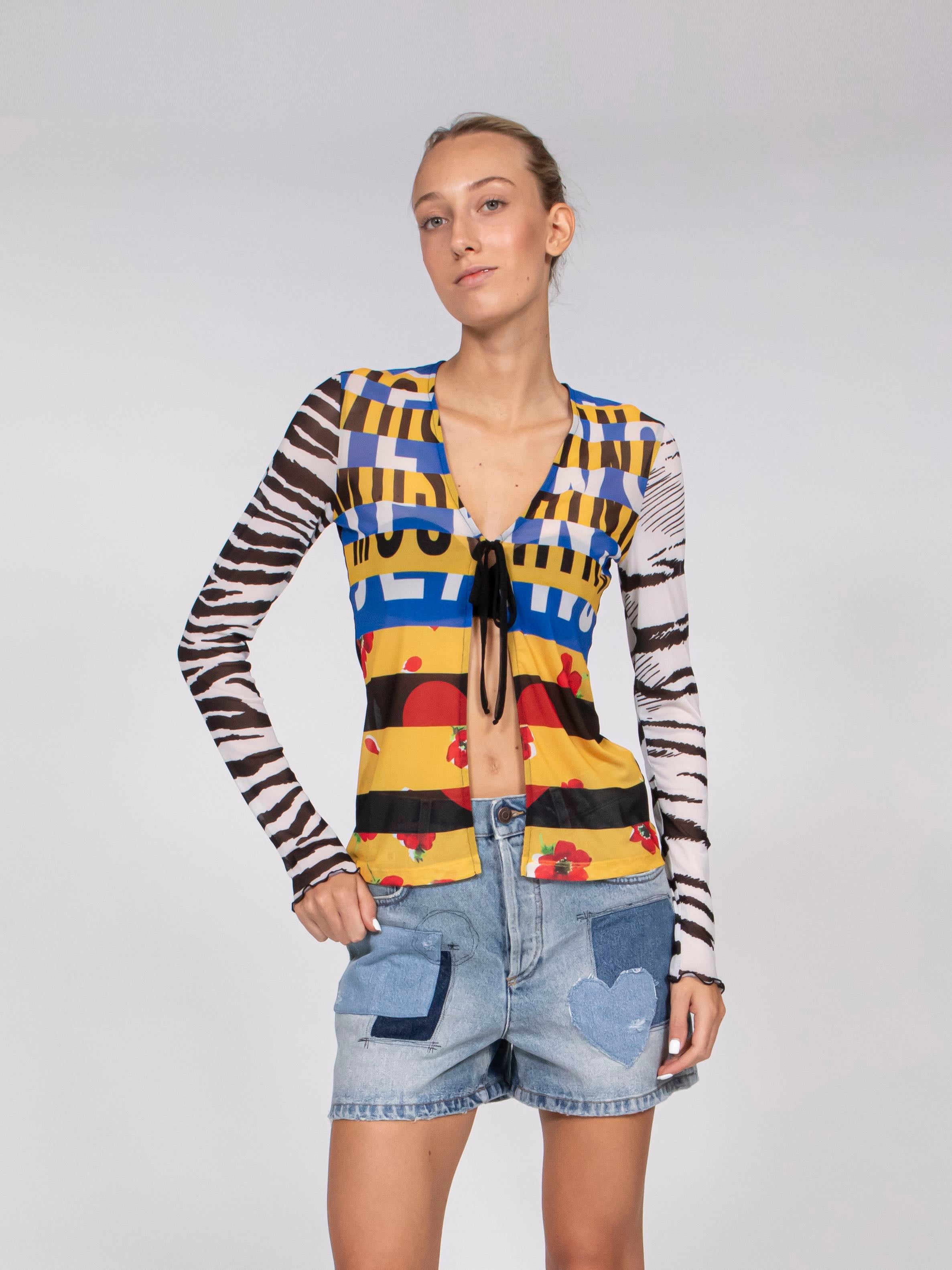 Moschino Jeans Maglia 1888 FANTASIA