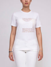 Elisabetta Franchi Maglia 270 GESSO