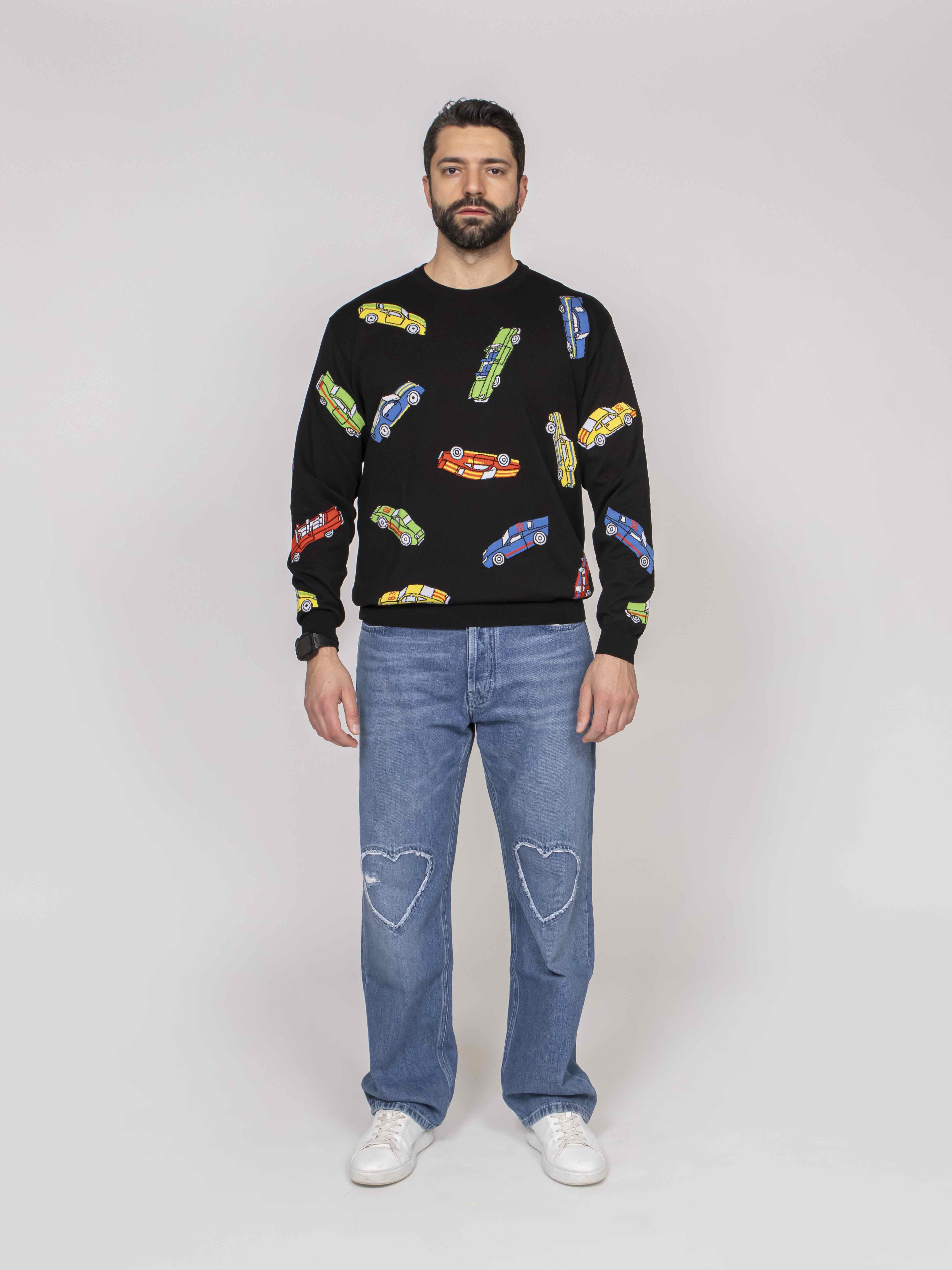 Moschino Maglia 5555 NERO