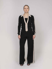 Elisabetta Franchi Maglia 685 NERO/BURRO