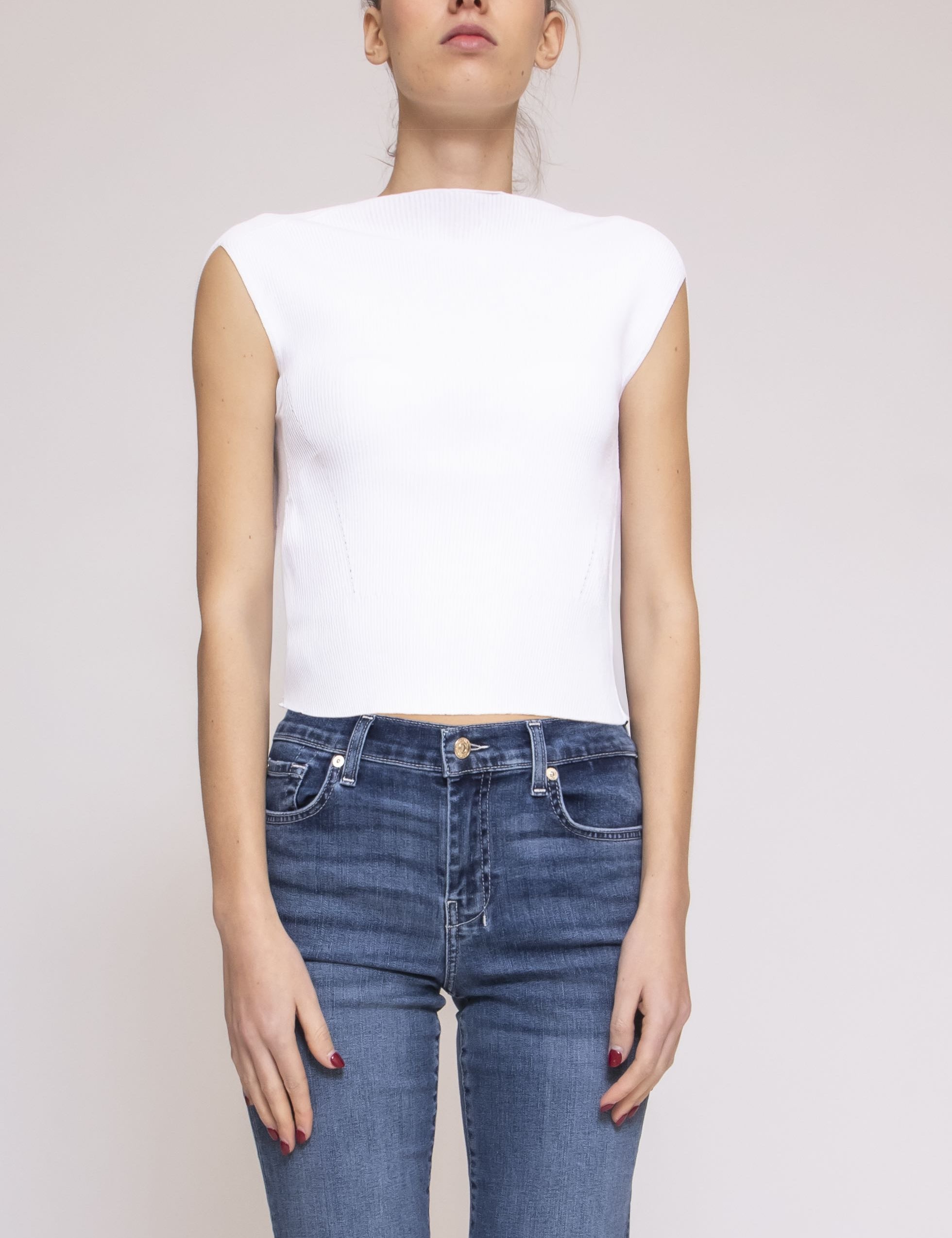 Liviana Conti Maglia A01-0 BIANCO