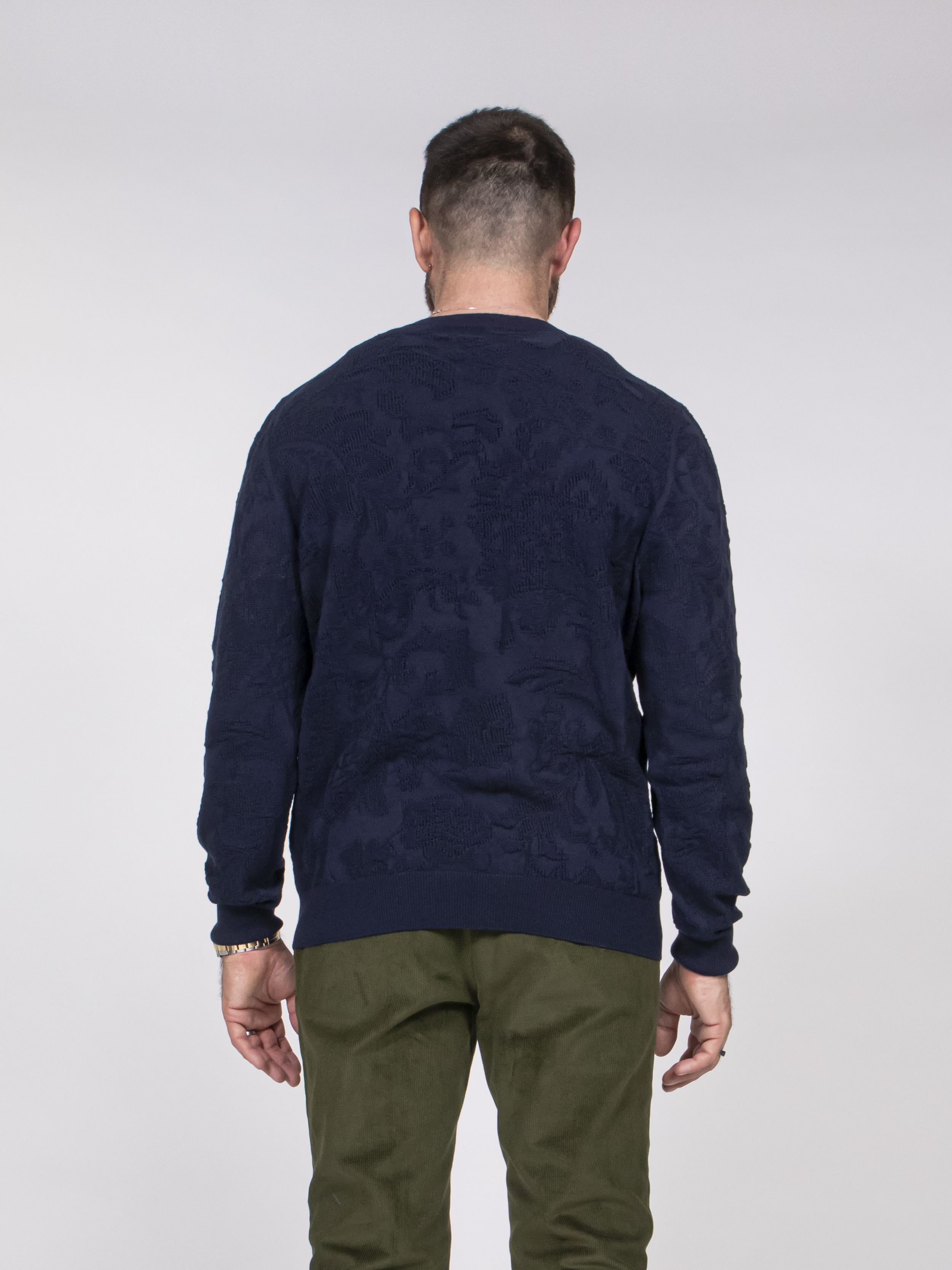 Etro Maglia B0065 NAVY