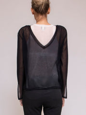Pinko Maglia Cotton ZZ2 NERO/BIANCO