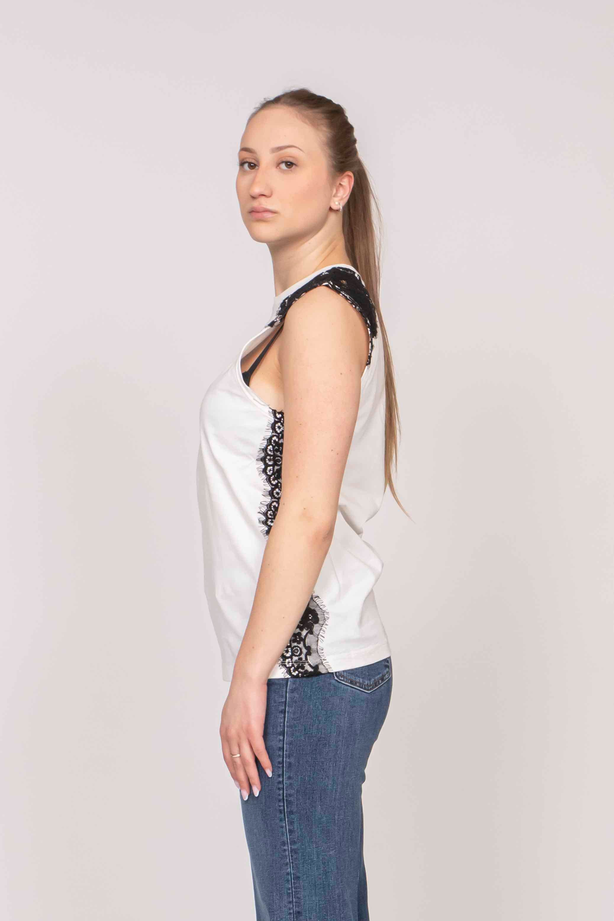 Pinko Maglia Dawn Z07 BIANCO SETA