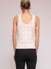 Pinko Maglia Derrik Top Trecce C00 BIANCO CIGNO