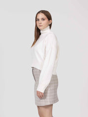 Dondup Maglia Dolcevita 002 CREMA