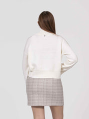 Dondup Maglia Dolcevita 002 CREMA