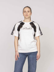 Pinko Maglia Esther Z07 BIANCO SETA