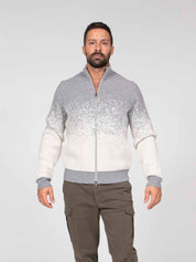 Peserico Maglia Full Zip 71N GRIGIO PIETRA