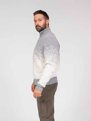 Peserico Maglia Full Zip 71N GRIGIO PIETRA