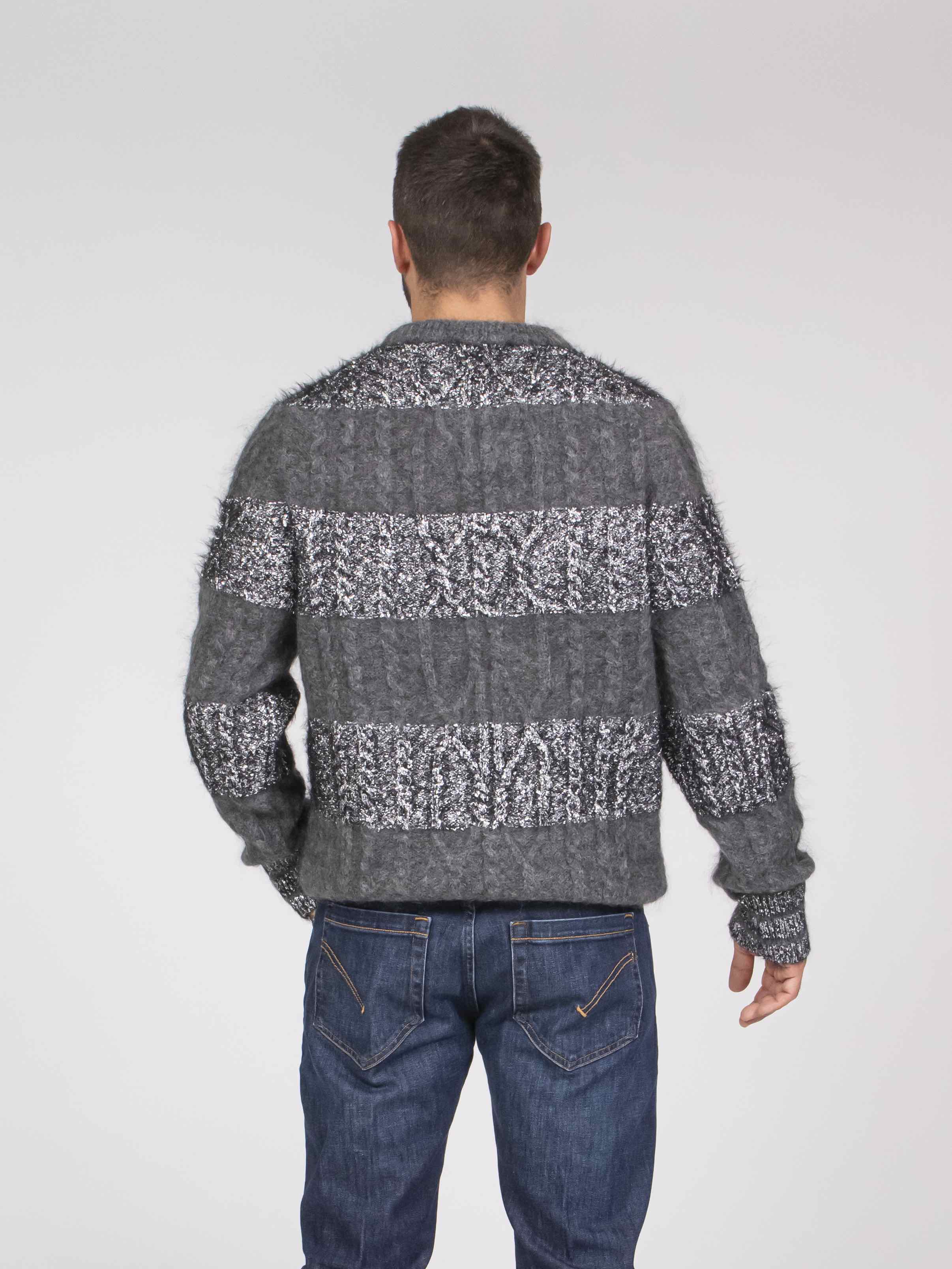 Amaranto Maglia FV 450 NERO/SILVER