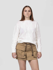 Anneclaire Maglia Girocollo 201 AVORIO