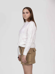 Anneclaire Maglia Girocollo 201 AVORIO