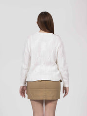 Anneclaire Maglia Girocollo 201 AVORIO