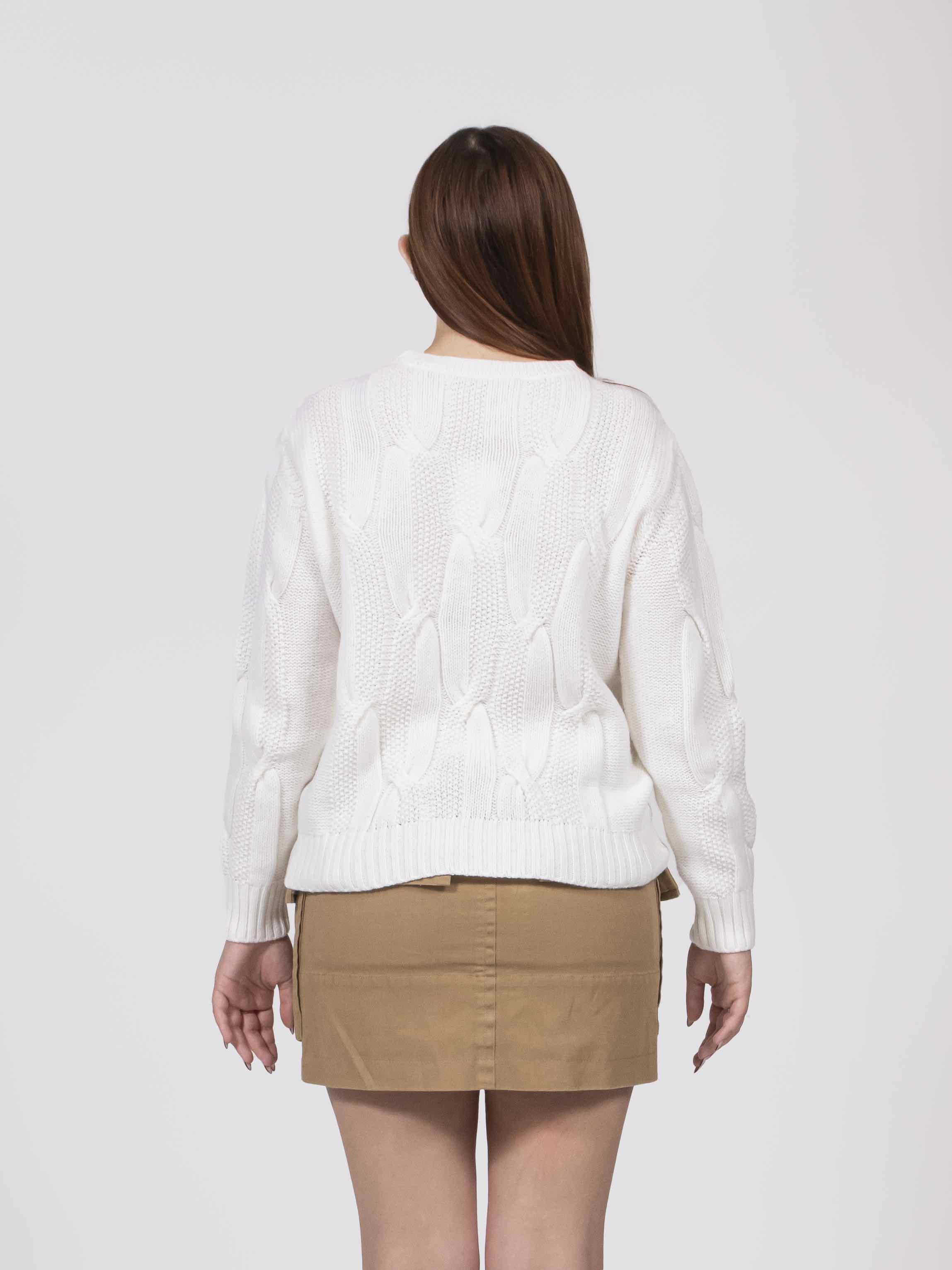 Anneclaire Maglia Girocollo 201 AVORIO