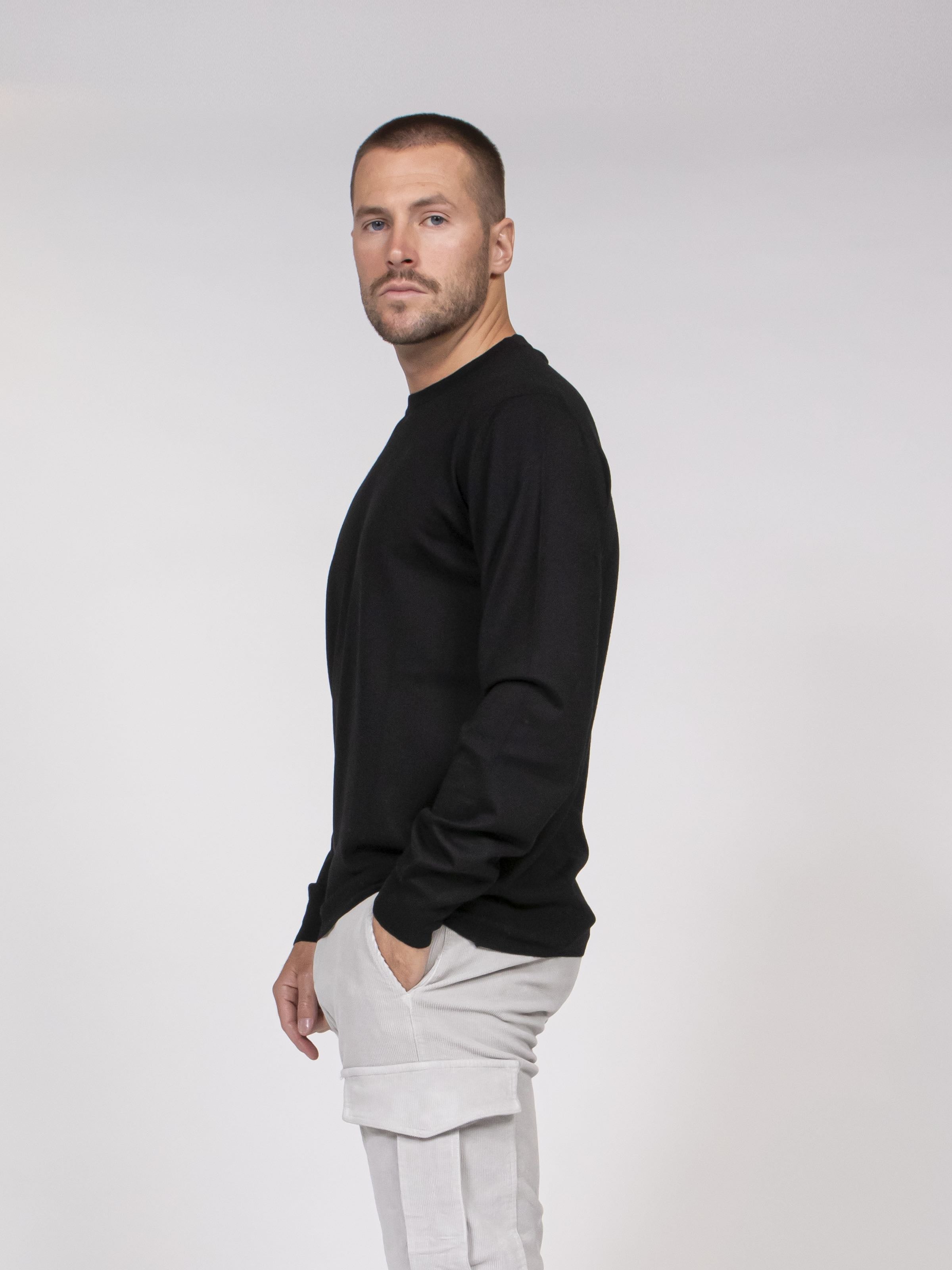 Mauro Ottaviani Maglia Girocollo E30060 NERO