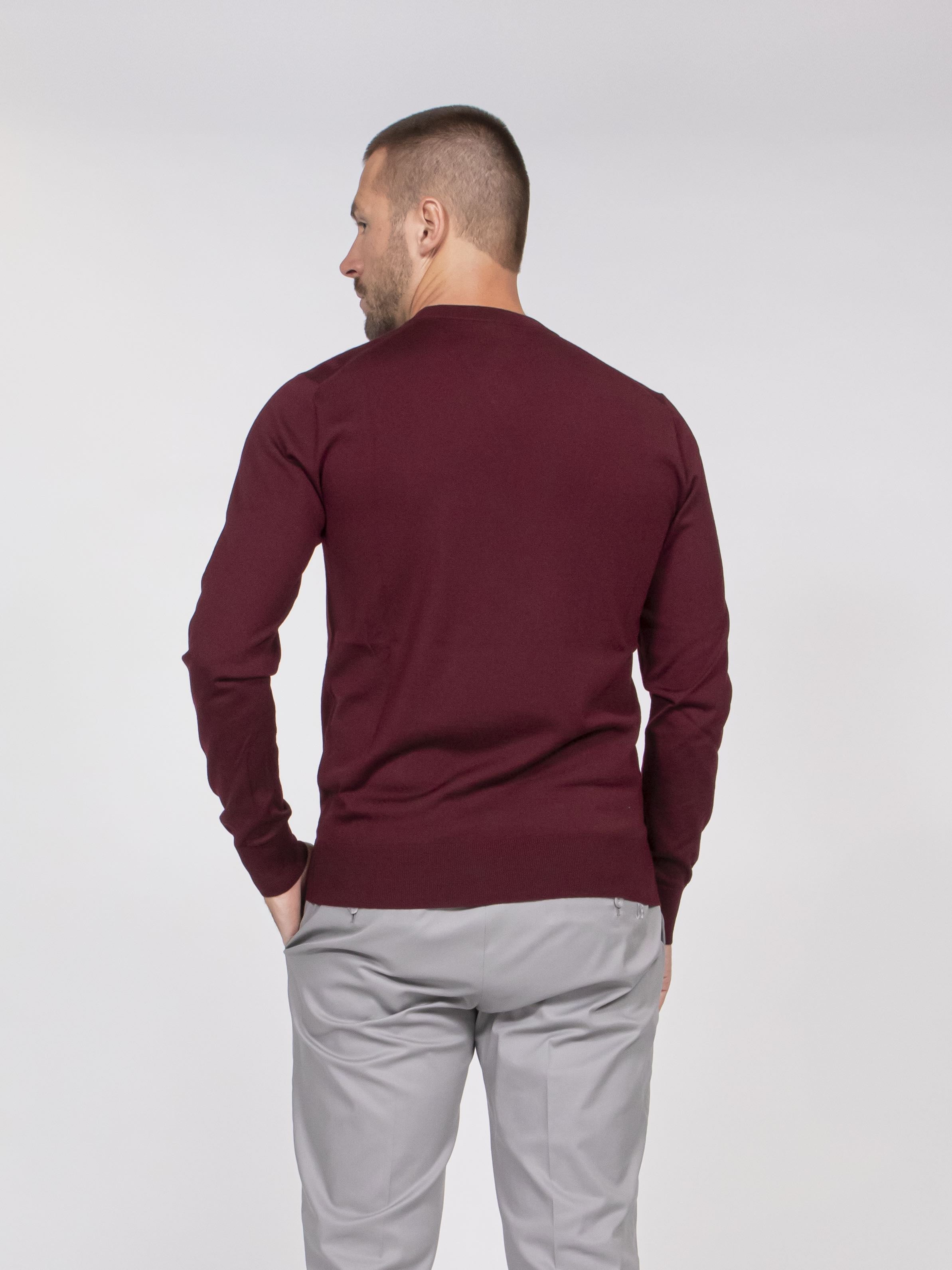 Dolce & Gabbana Maglia Girocollo F0130 MELANZANA SCURO