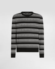 Dolce & Gabbana Maglia Girocollo N0004 NERO/BIANCO