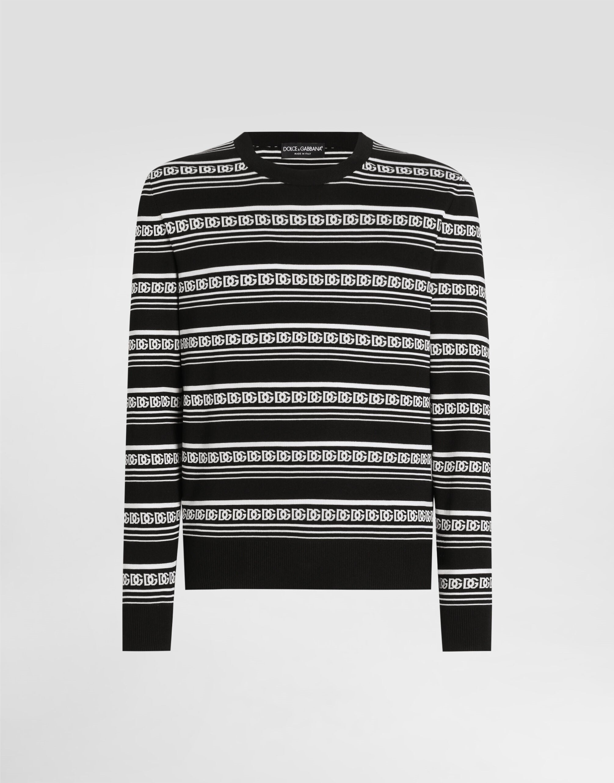 Dolce & Gabbana Maglia Girocollo N0004 NERO/BIANCO