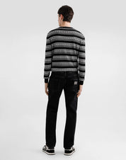 Dolce & Gabbana Maglia Girocollo N0004 NERO/BIANCO