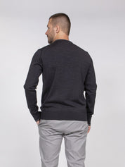 Dolce & Gabbana Maglia Girocollo N2111 GRIGIO SCURO