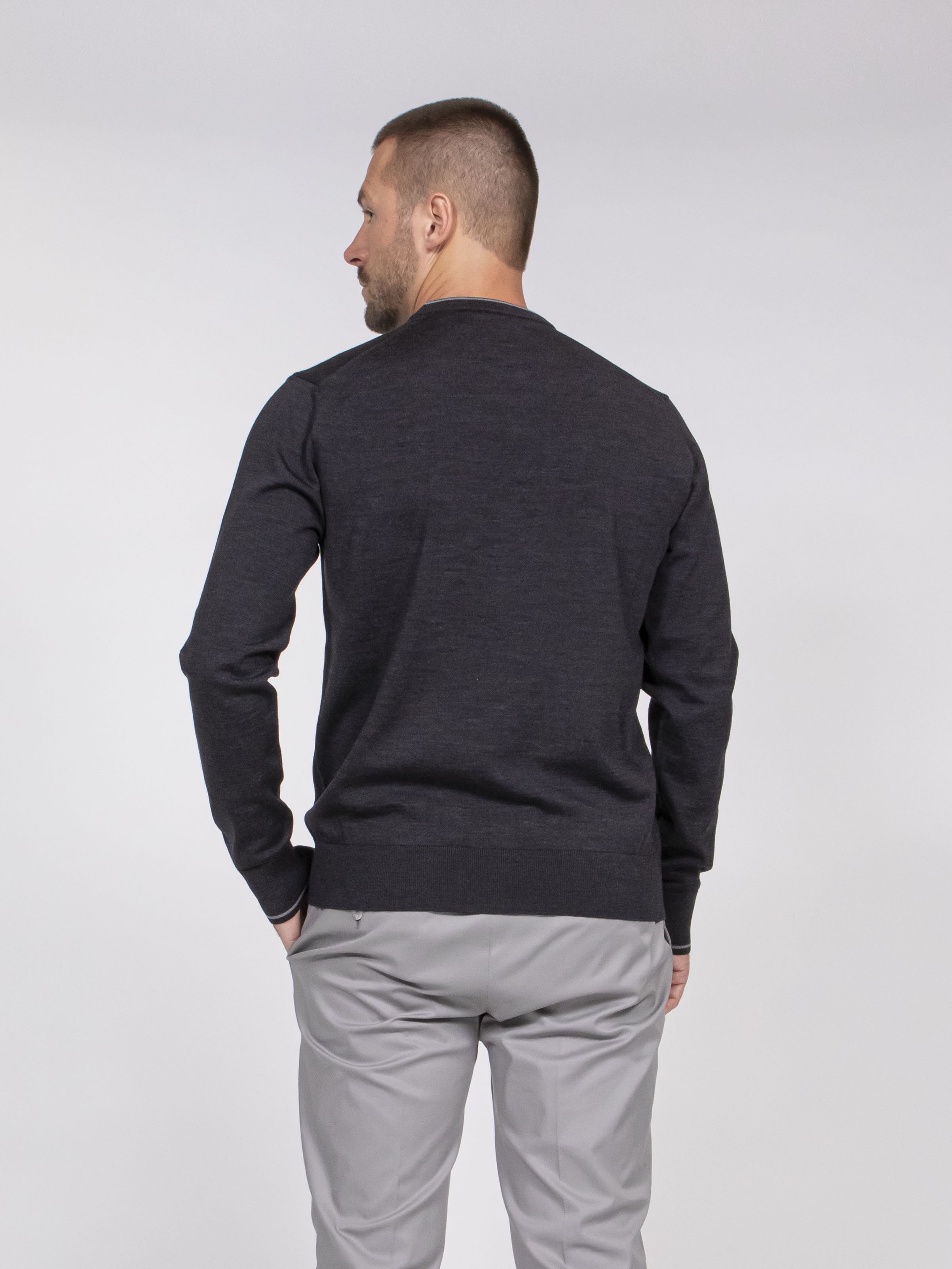 Dolce & Gabbana Maglia Girocollo N2111 GRIGIO SCURO