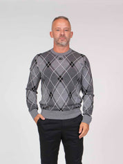 Dolce & Gabbana Maglia Girocollo N9860 NERO/GRIGIO/PANNA