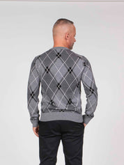 Dolce & Gabbana Maglia Girocollo N9860 NERO/GRIGIO/PANNA