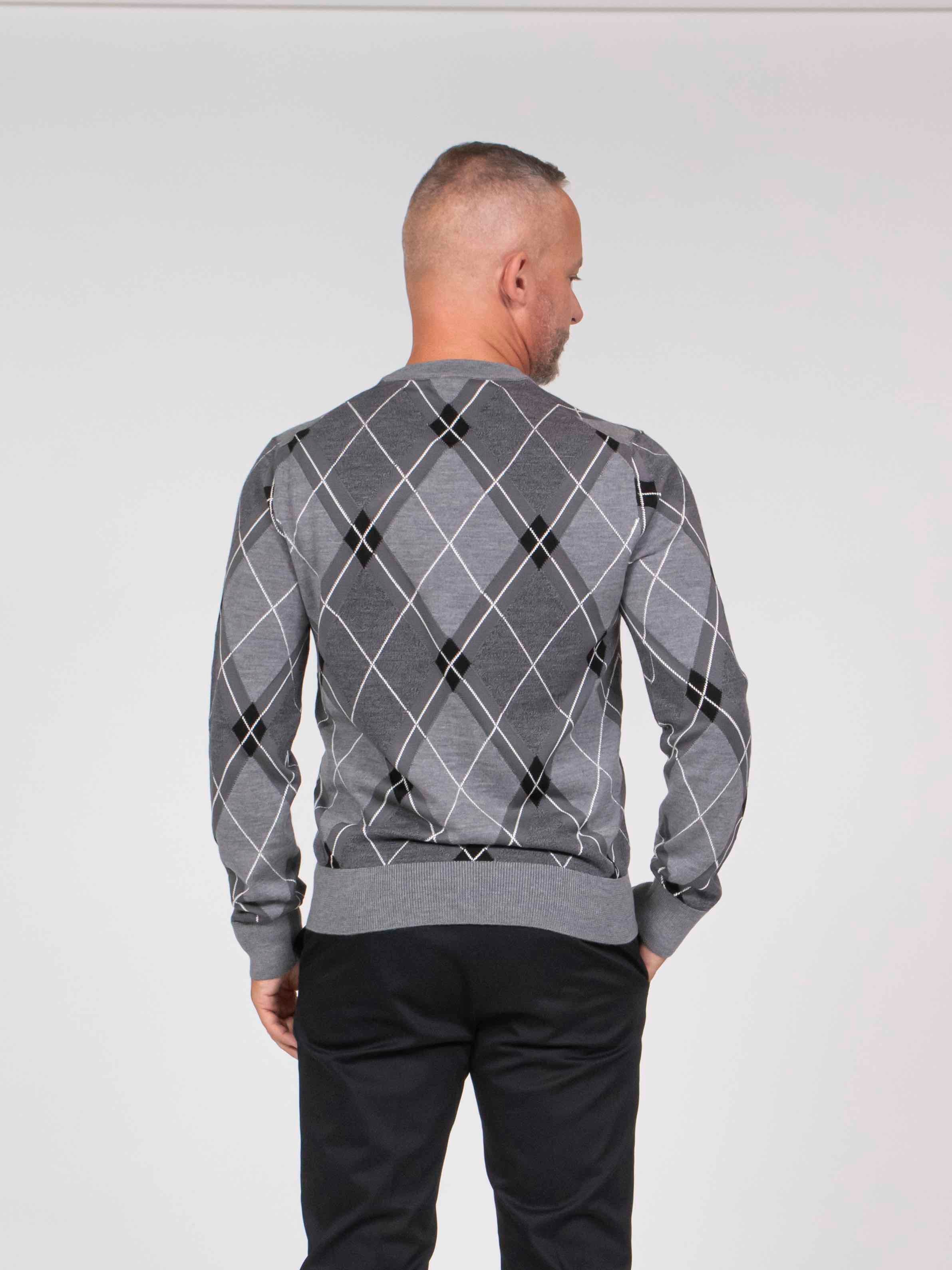 Dolce & Gabbana Maglia Girocollo N9860 NERO/GRIGIO/PANNA