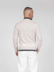 Paolo Pecora Maglia Lupetto 1342 BIANCO PANNA