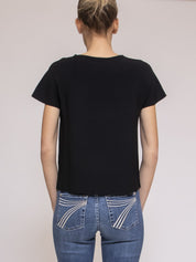 Liviana Conti Maglia Man.corte Y69-0 NERO